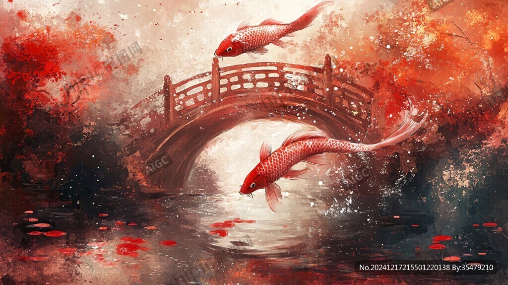 奈何桥插画