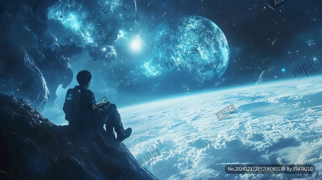 星球宇航员壁纸