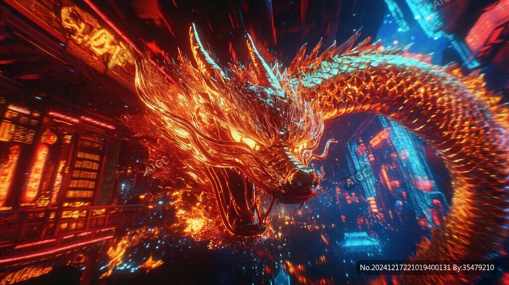 2024龙年画面