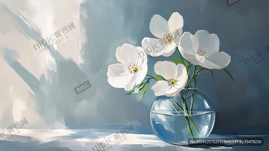 花瓶插画