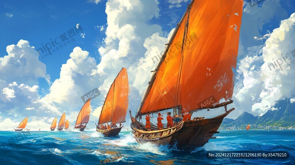 扬帆启航高清画