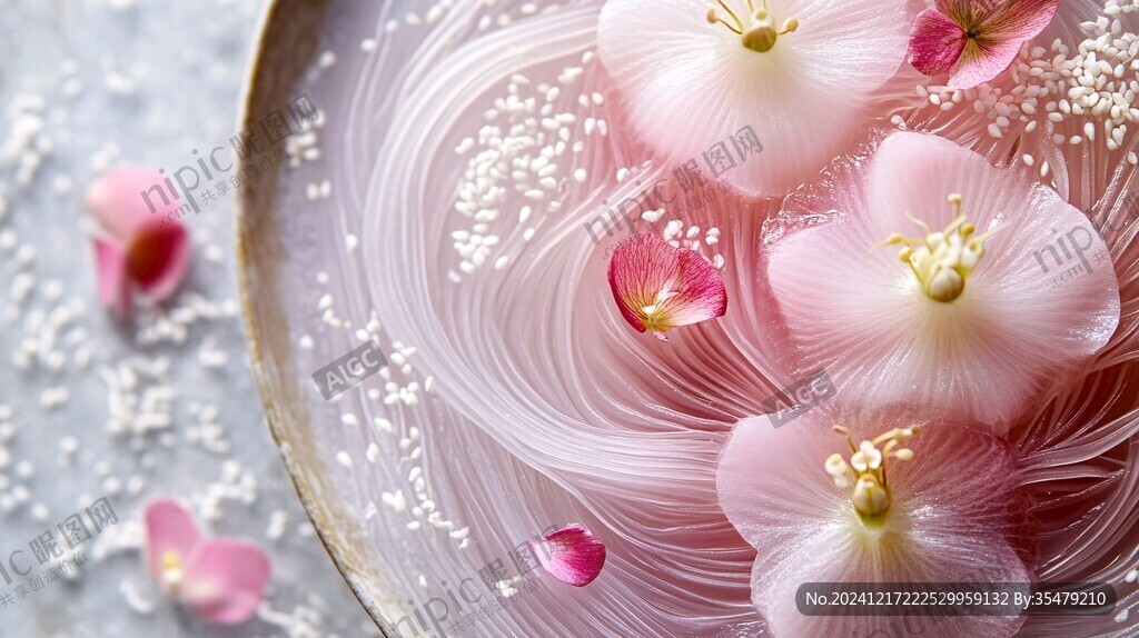 一盘桃花酥