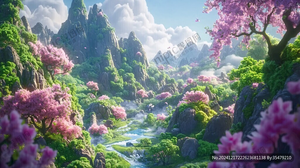 桃花源仙境