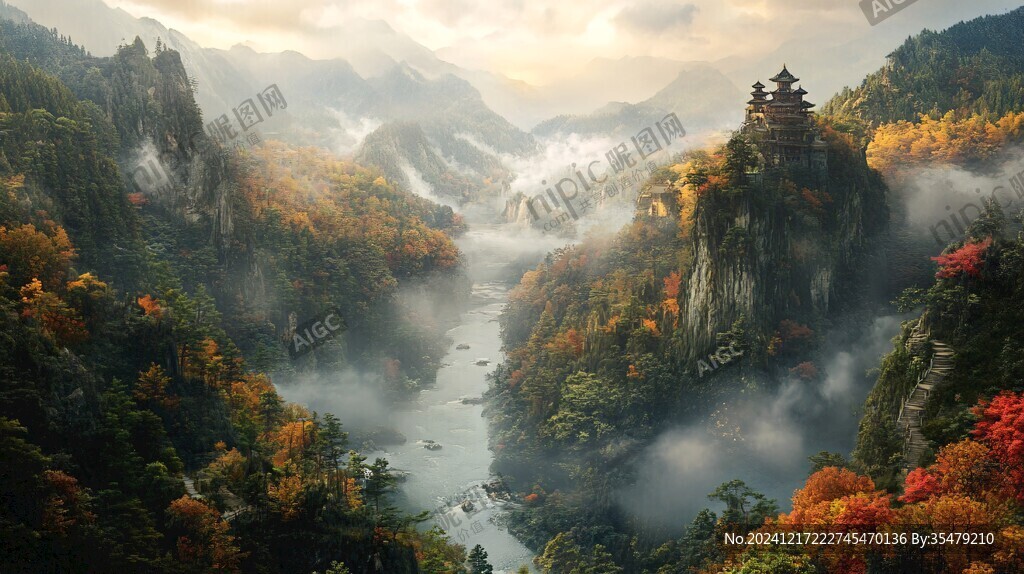写实风景合成