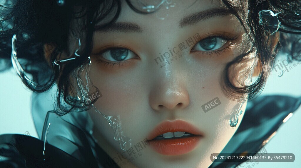 写实人物插画
