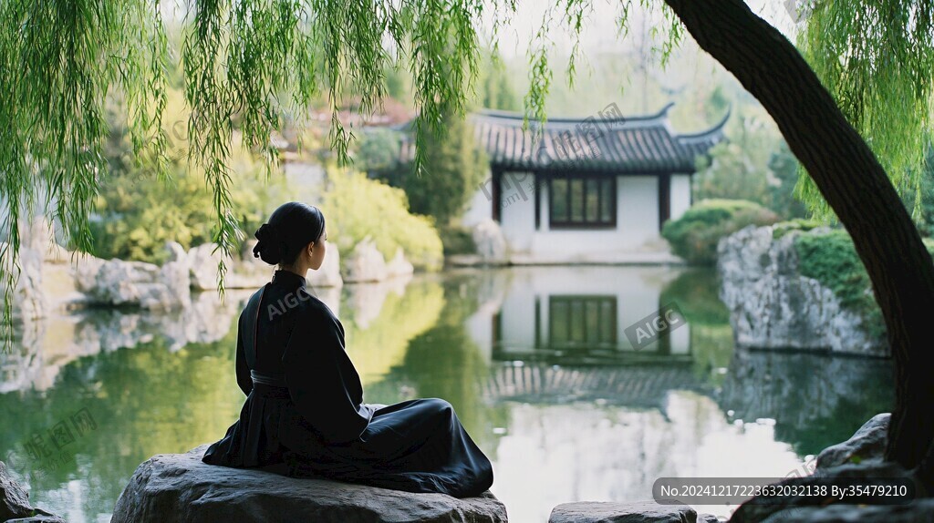 坐禅静思