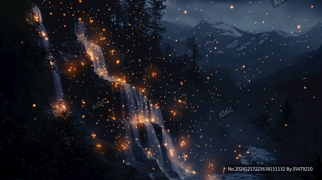 唯美星雨