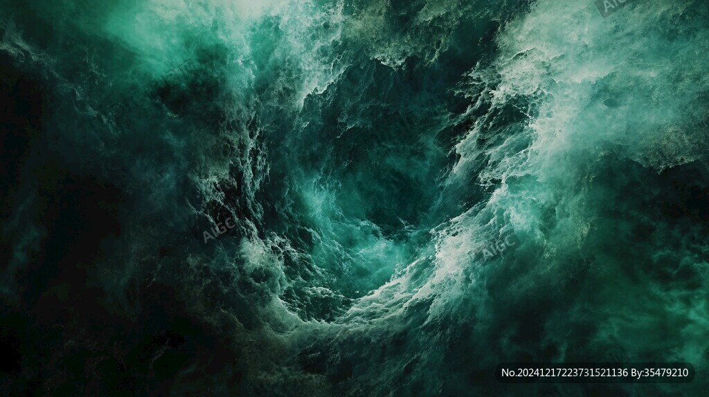 海洋流体画宇宙