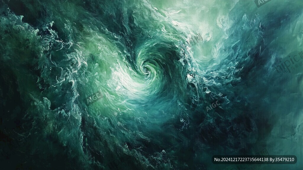 海洋流体画宇宙