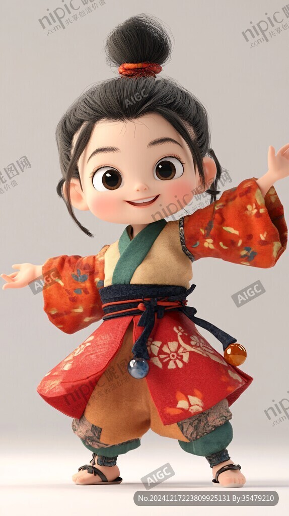 卡通小二古代小二