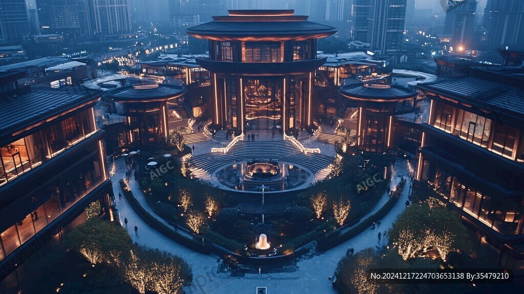 沣东夜景