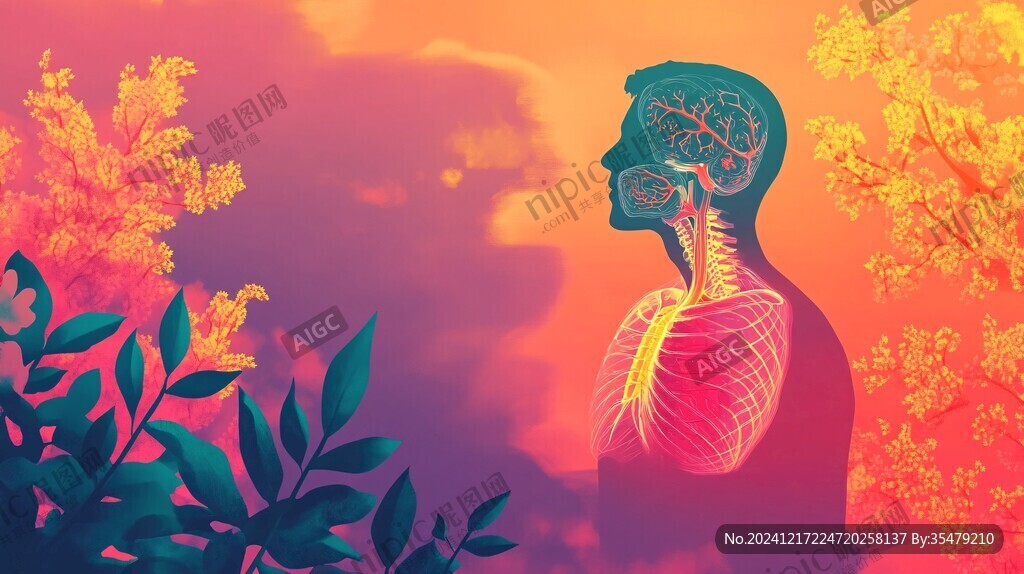 多巴胺插画
