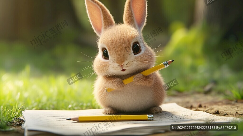小兔临摹