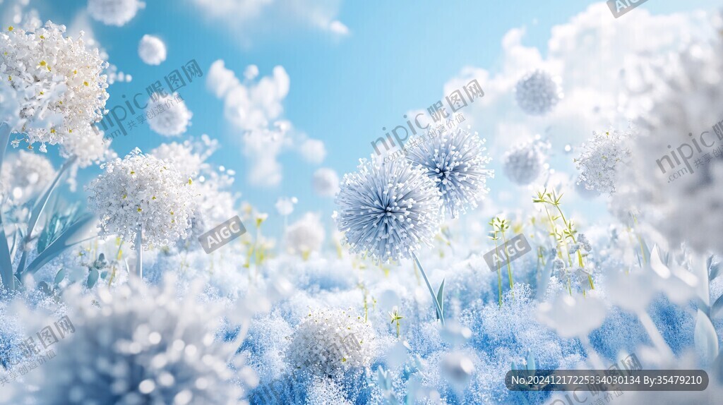 梦幻菊花花卉