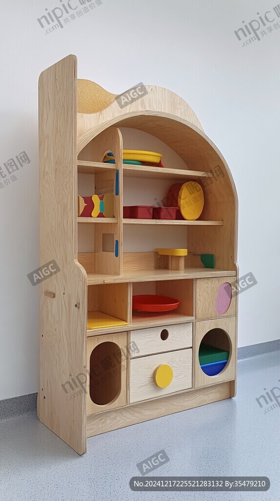 儿童玩具柜设计