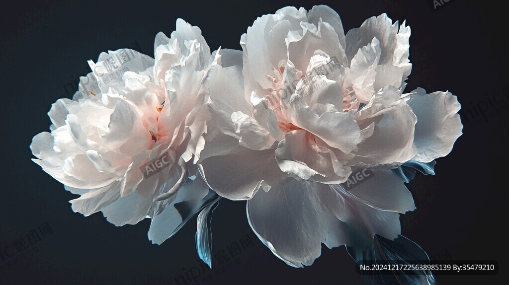 3d牡丹花