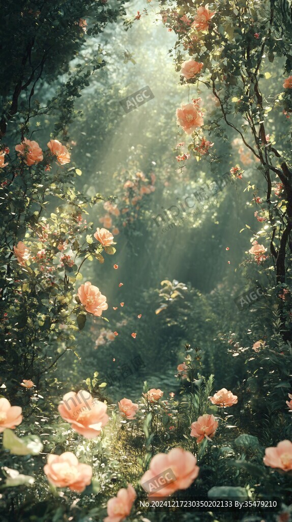 梦幻浪漫唯美花朵