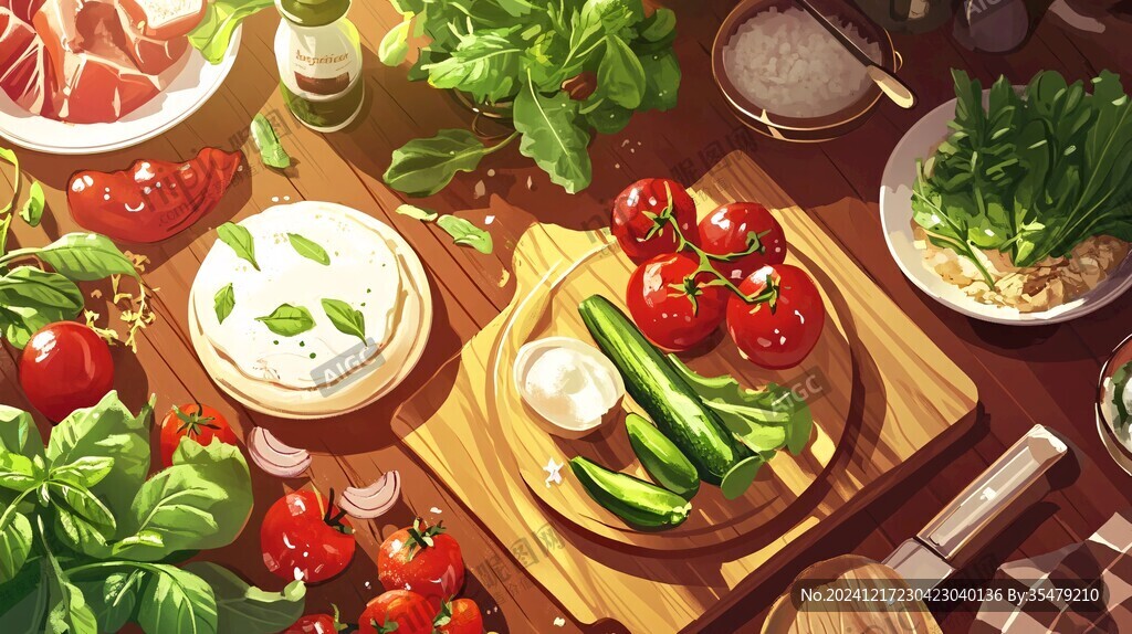 板面插画