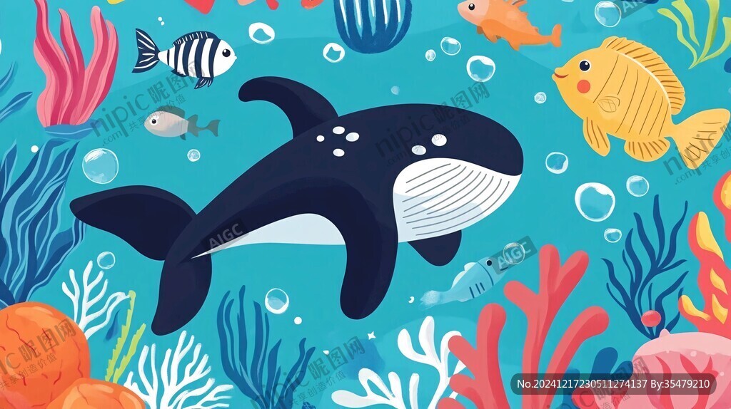 海底世界插画