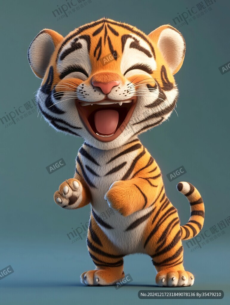 原创萌虎形象