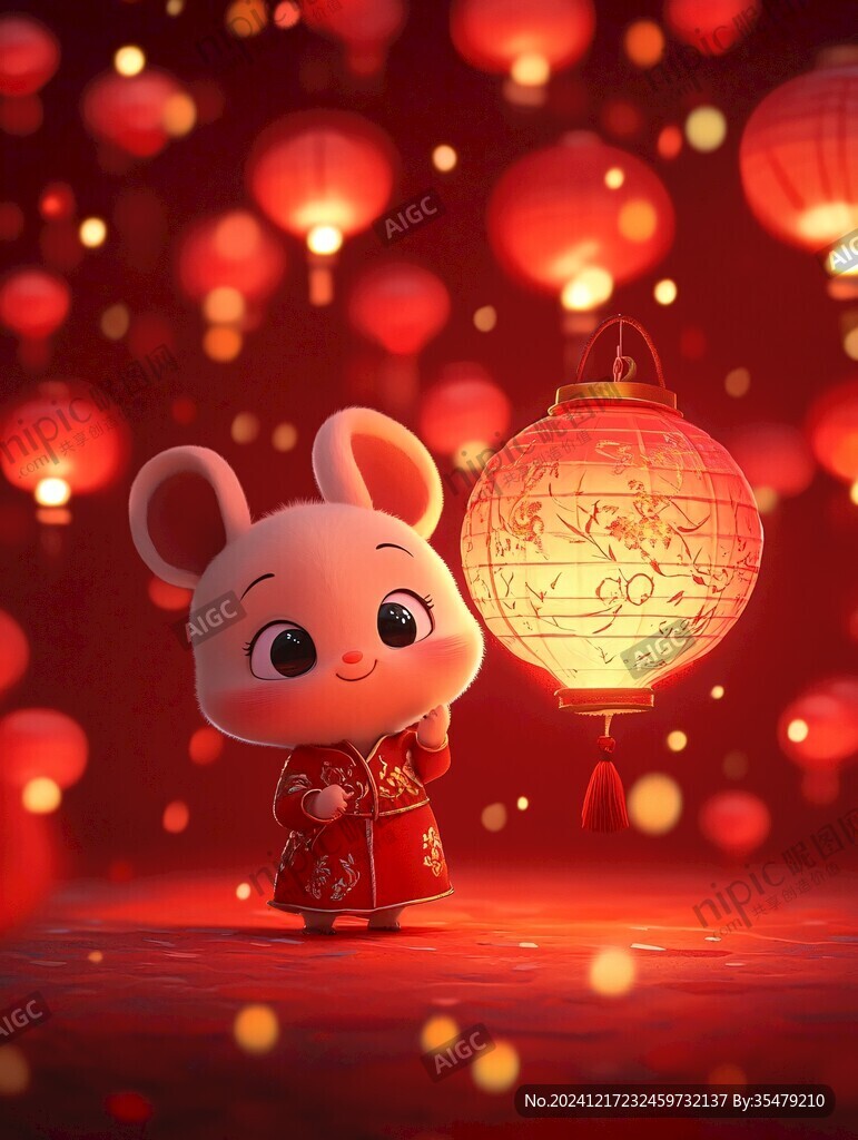 鼠年过年啦