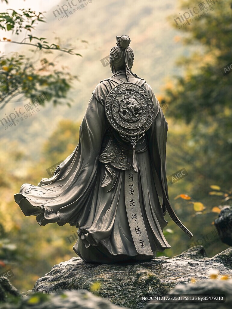 姜维雕塑