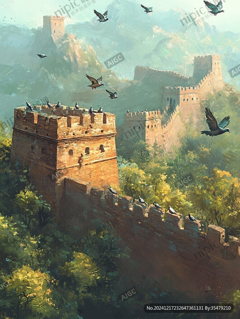 欧美风格长城