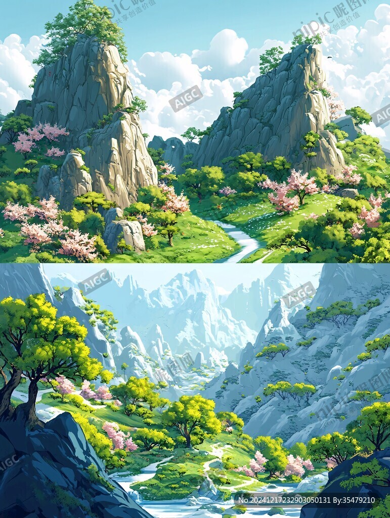 动漫场景设计