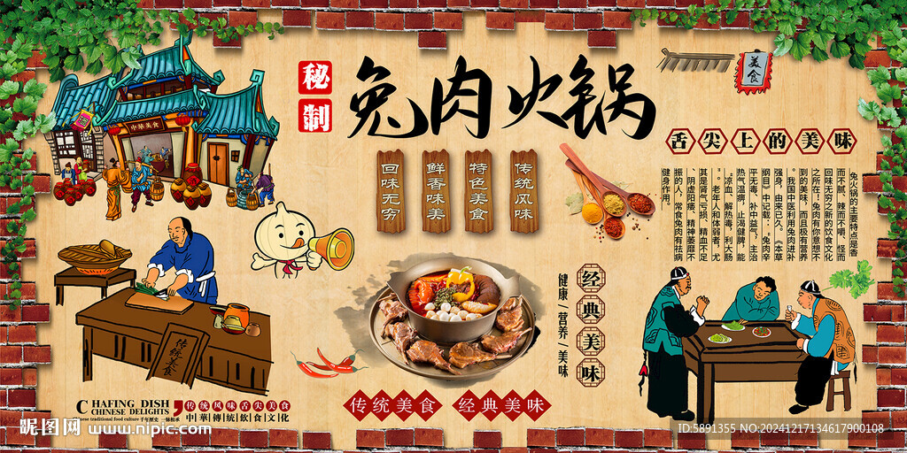 兔肉火锅