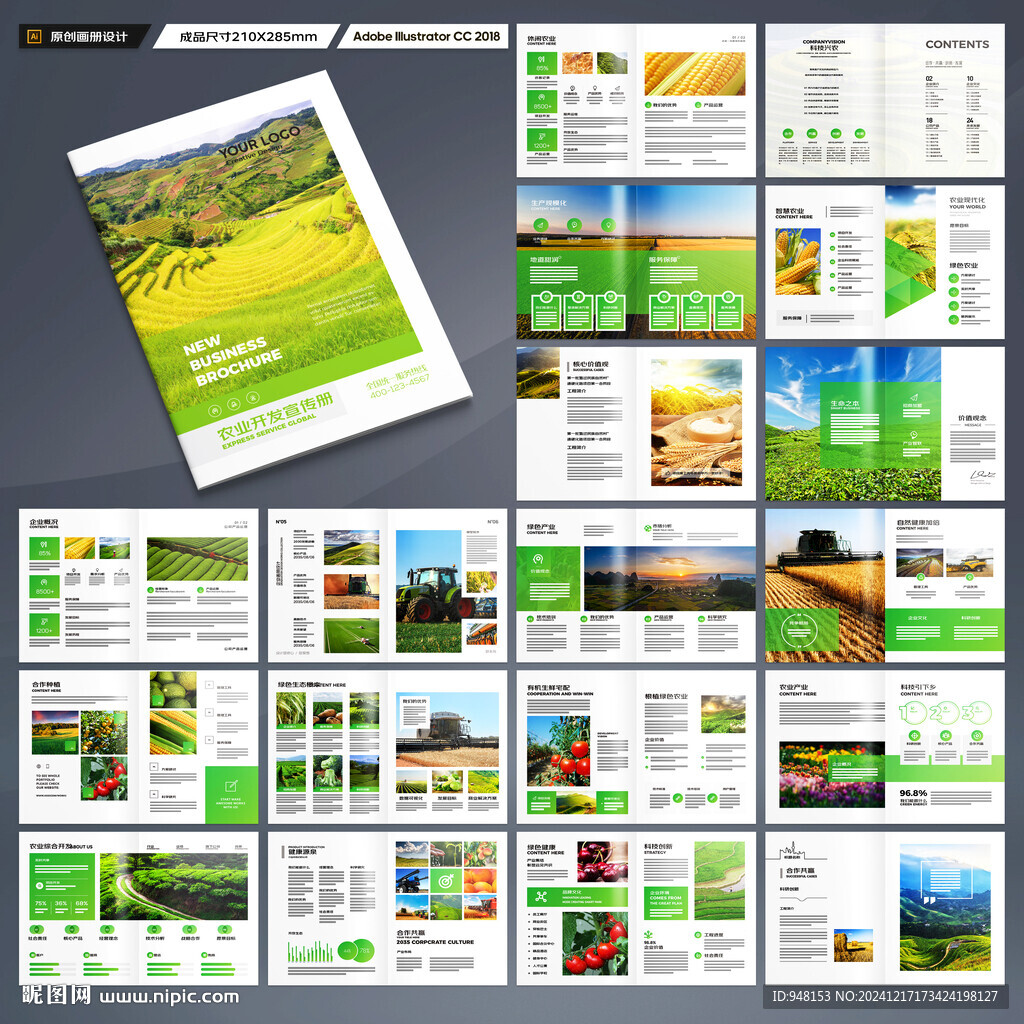 农业科技画册
