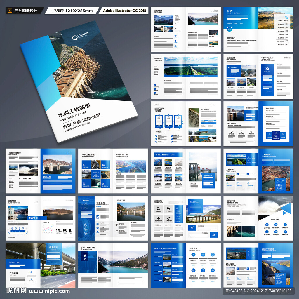 防洪堤坝画册