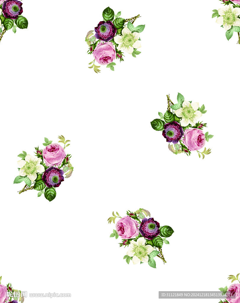 手绘花