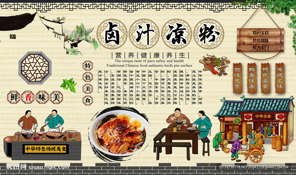 卤汁凉粉