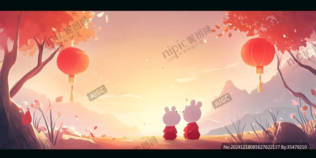 兔年新年dp点小景