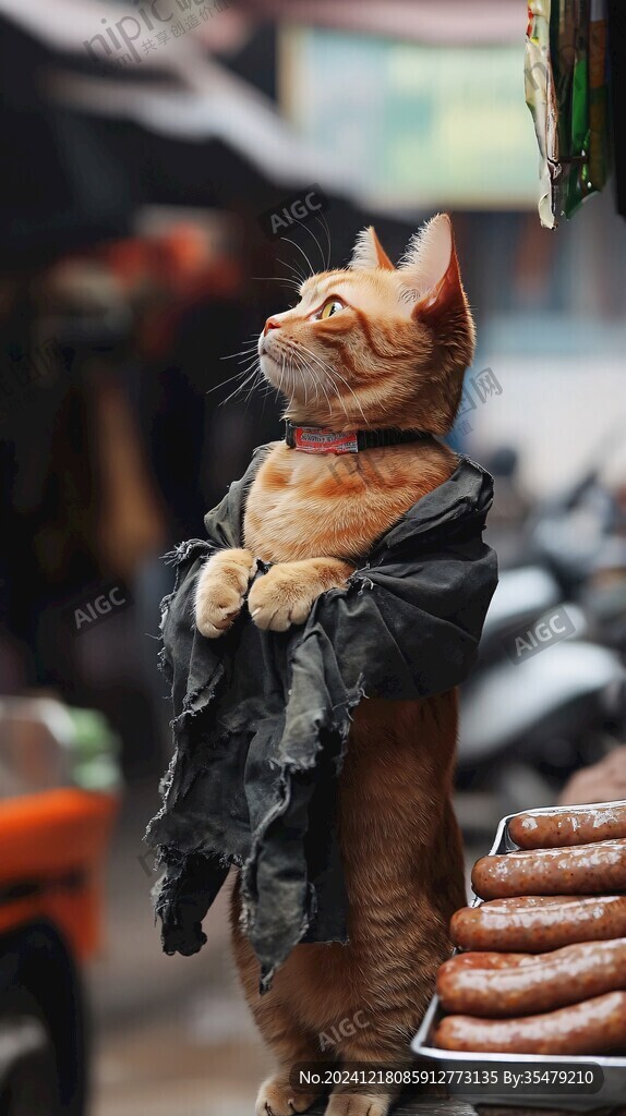 宠物喵咪橘猫