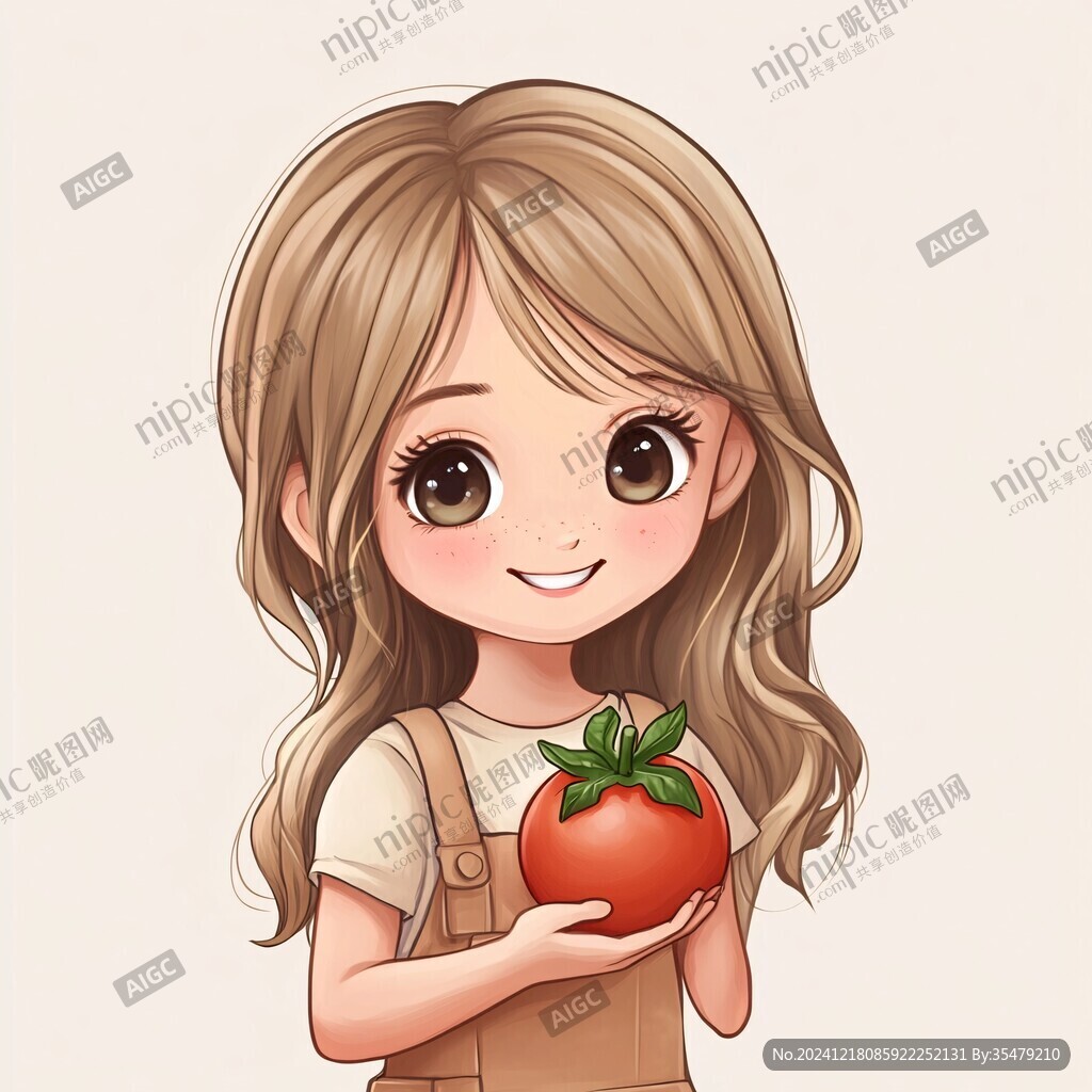 番茄卡通形象ip