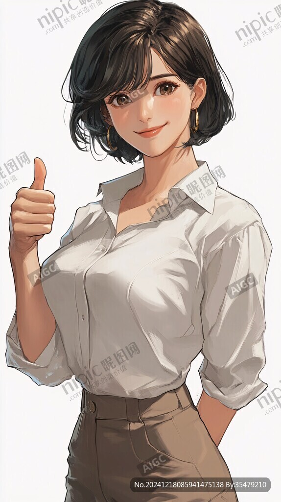 日韩厚涂插画