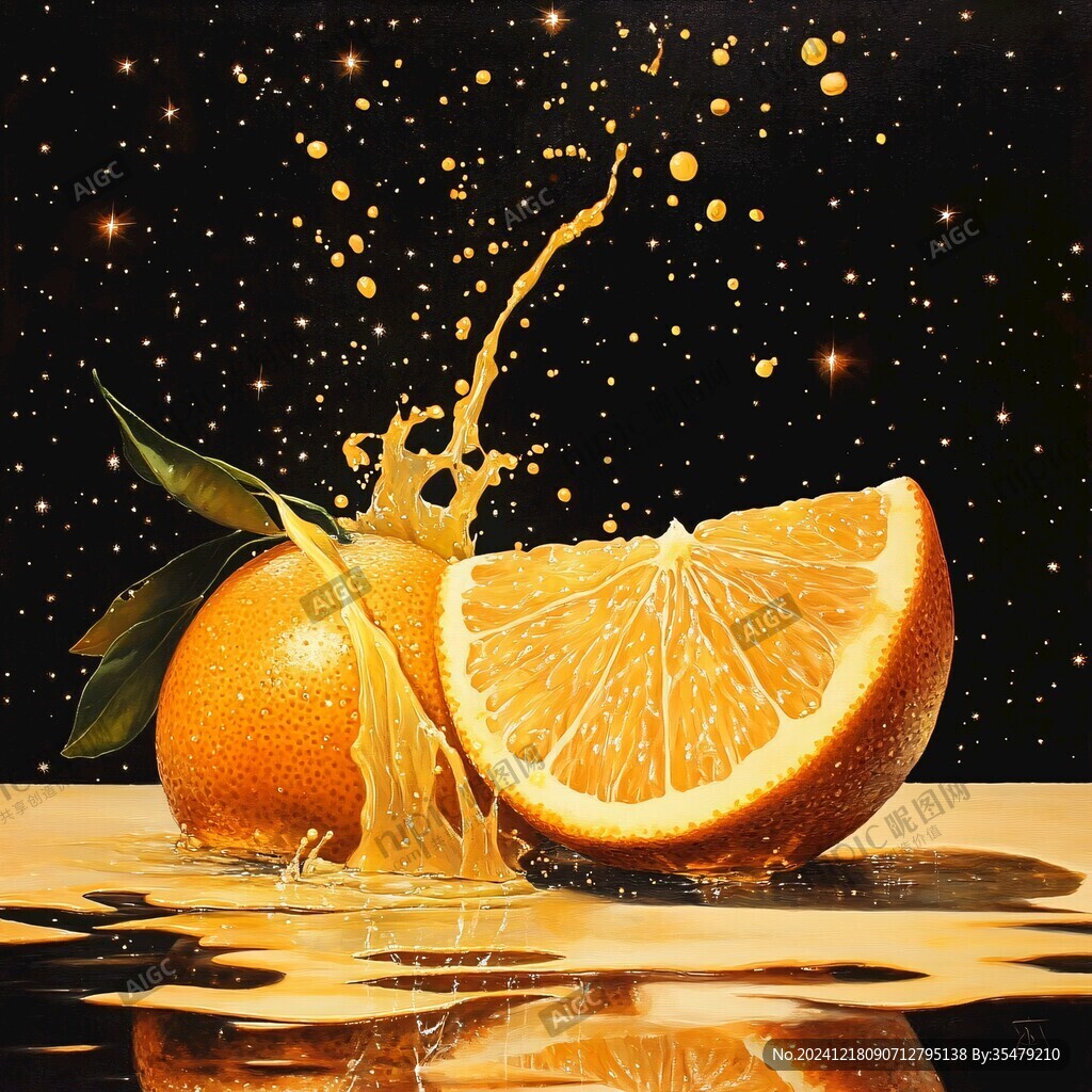 逼真的水果艺术