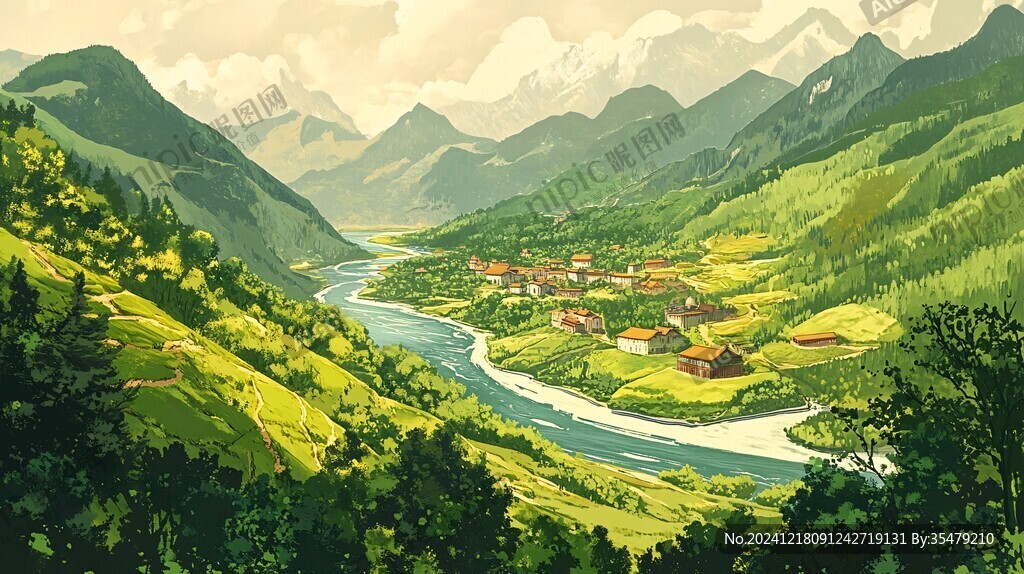 插画高原