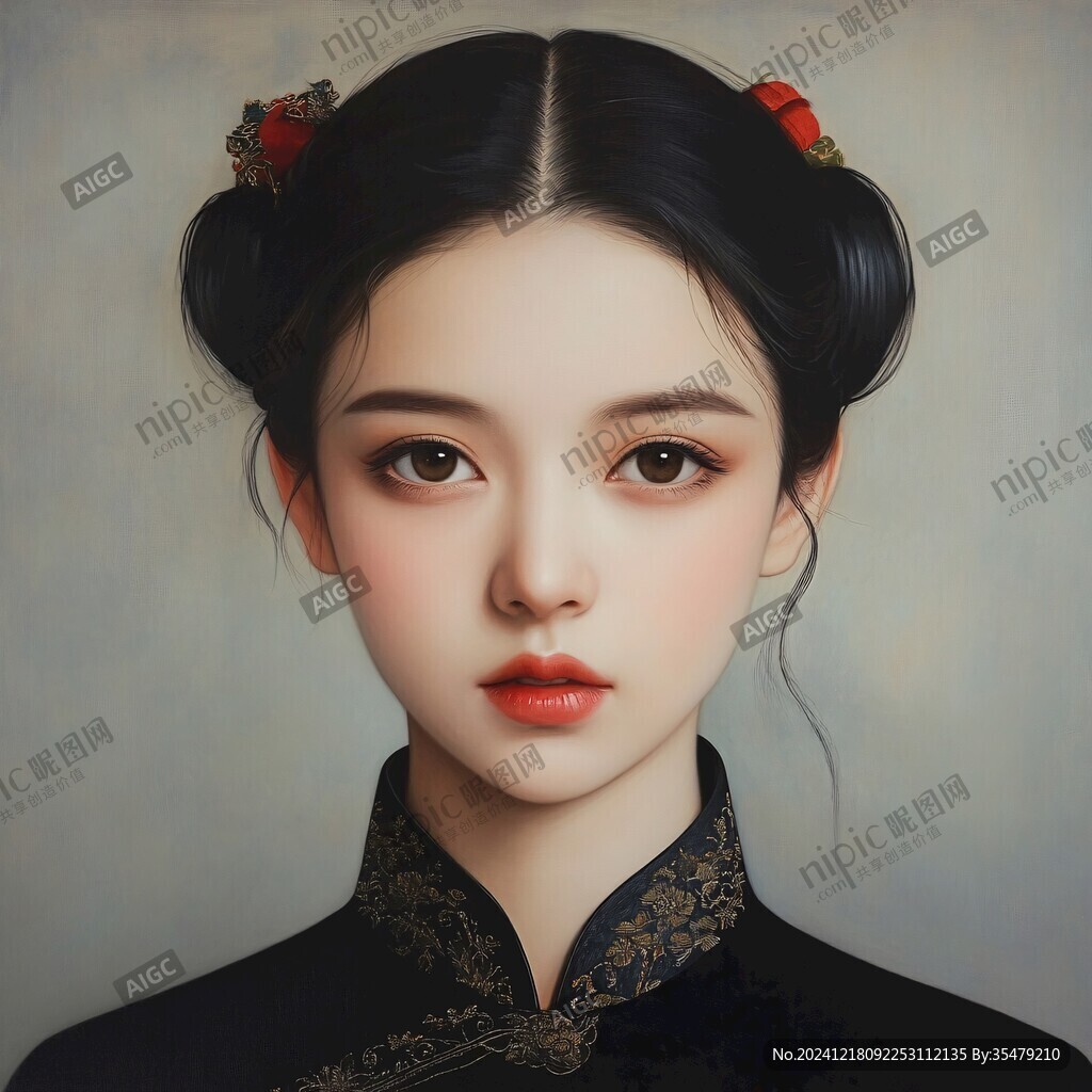 板绘人像