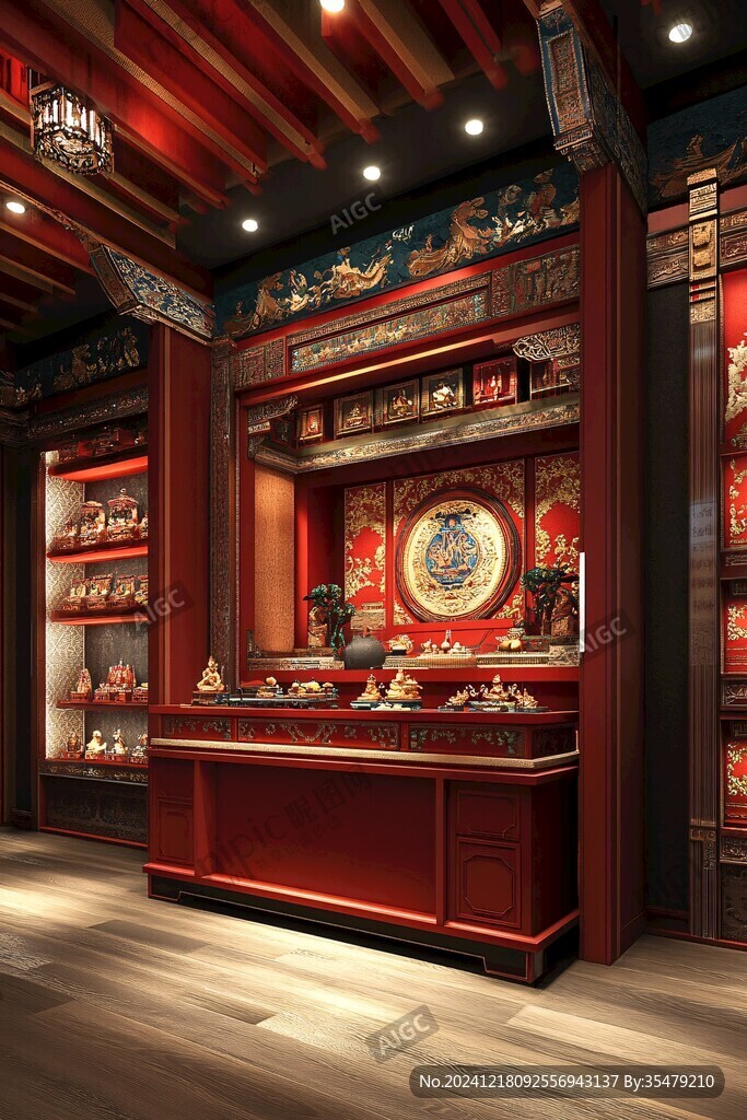 京剧特色展示柜
