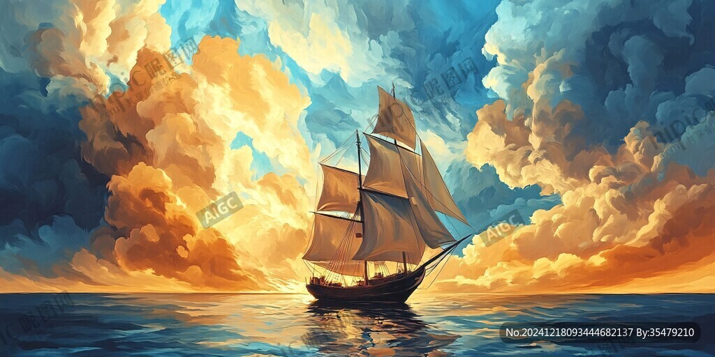 扬帆启航高清画