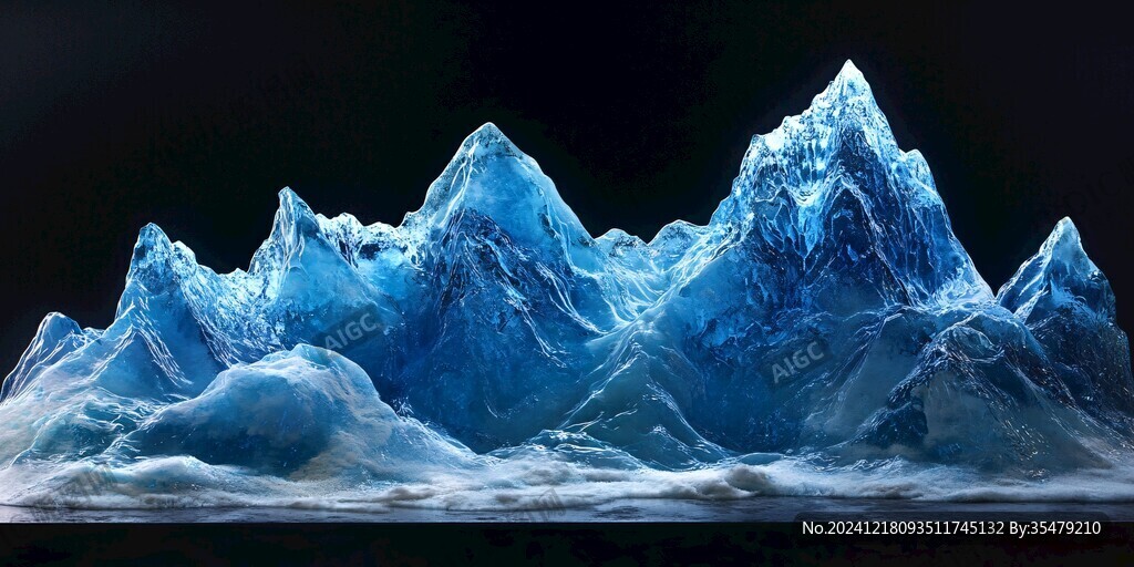 3d冰山