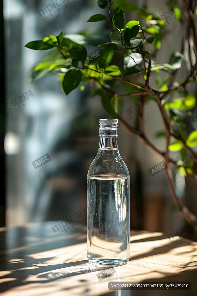 玻璃瓶光影