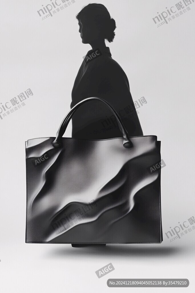 抽象艺术购物袋