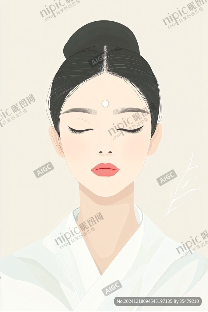 美容装修插画设计