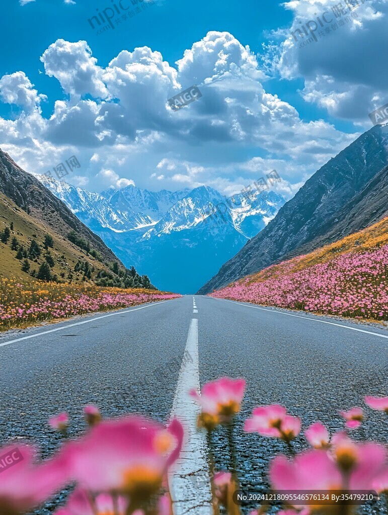 意境高山道路