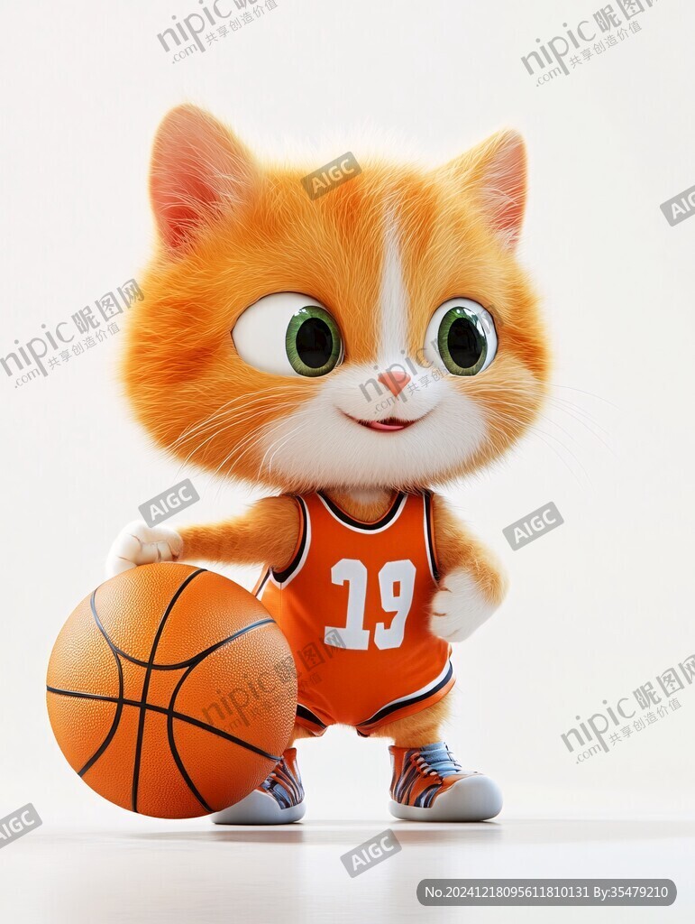 3d卡通猫咪
