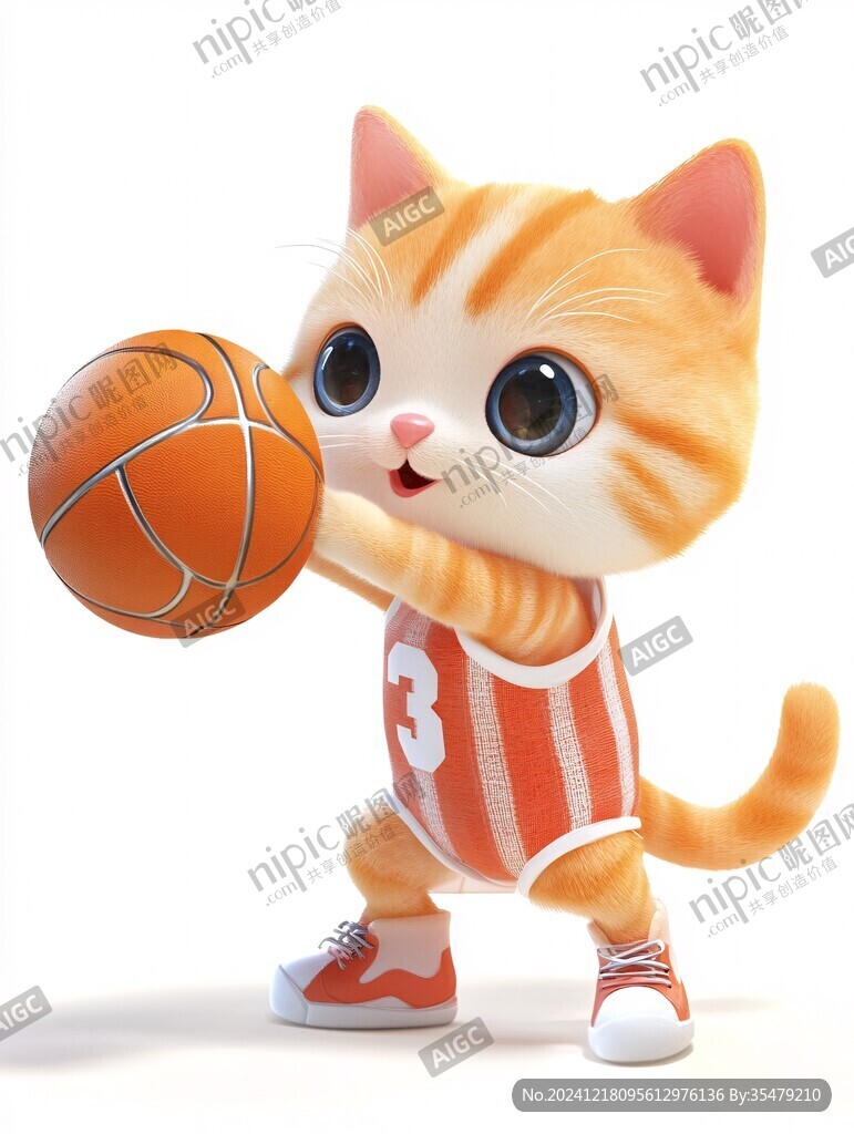 3d卡通猫咪