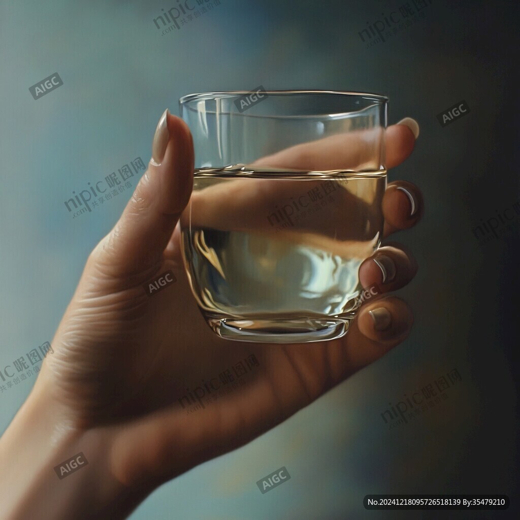 手端水杯
